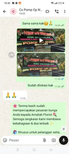 Testimonial Papan Bunga gardu