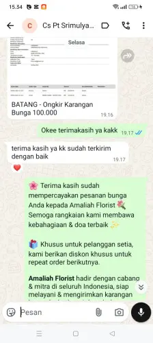 Testimonial Papan Bunga gardu